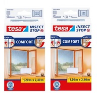 Okenná moskytiéra tesa Comfort 1,2x2,4m biela x2