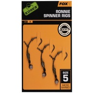 Fox Ronnie Med Curve Carp Leaders 5 x 3