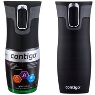 CONTIGO 2.0 TERMOhrnček - 470 ML - MATNÁ ČIERNA - VÁKUUM - AUTOTESENIE