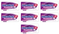 Mentos Clean Breath Berry Mint pastilky 7x21g