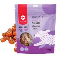 MAKED SUSHI KAČIČKA A RYBA 500G MÄKKÝ POŠKODOK PRE PSA