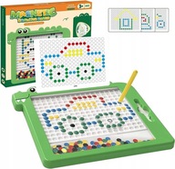 MAGPAD DOSKA MONTESSORI PUZZLE DINO MOZAIKA