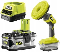 ROTAČNÁ Umývacia kefa 18V Ryobi ONE+ R18CPS 5Ah