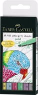 Faber-Castell Pitt Artist jemný pastel 6col.