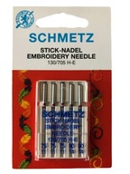 SCHMETZ POLPLOCHÉ VYŠÍVACIE IHLY 705H-E MIX - 5 KS