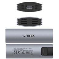 Externé puzdro pre M.2 Unitek SSD disk USB 3.2 Gen2 Type-C 10Gbps