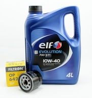 FILTER + OLEJ ELF 10W40 STI 4l Renault Clio II 1.2