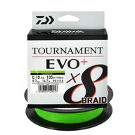 Daiwa Tournament X8 spriadací vrkoč 0,10mm 135m chartreuse