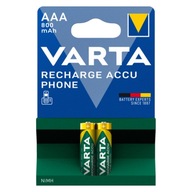 AAA R03 Varta batéria 1,2V 800 mAh TELEFÓN 2 ks.