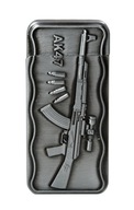 ZAPAĽOVANÝ KOVOVÝ DARČEK AK47 AK 47 VOJENSKÁ ARMÁDA METAL