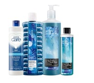 AVON Set for Her and Him gel 720ml a 250ml + tekutý kúpeľ + balzam