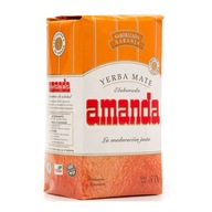 YERBA MATE AMANDA NARANJA CON PALO 500g POMERANČ