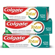 COLGATE TOTAL FRESHNESS zubná pasta 3x75 ml