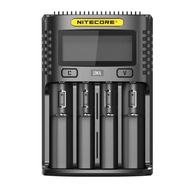 Nitecore UM4 Micro-USB nabíjačka 4xAA, AAA, 18650, 21700, CR123