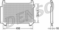 Kondenzátor Denso DCN50028 TOYOT YARIS