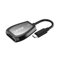 Profesionálna dvojslotová čítačka kariet Lexar USB-C