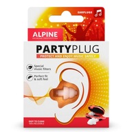 Priehľadné hudobné zástrčky PartyPlug ALPINE