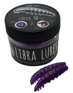 Libra Larva 020 Purple with Glitter Kryl dóza 3cm