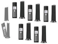 TELEFÓN PANASONIC KX TGK 210 DECT 5 SLÚCHADLÁ