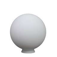 Tienidlo 4531 matná biela guľa s golierom, priemer 15 cm