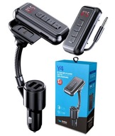 FM VYSIELAČ BLUETOOTH HANDSFREE USB