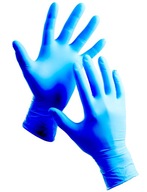 Nitrilové rukavice M nitrilové modré