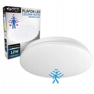 LED stropné svietidlo 12W svietidlo LAMP panel MICRO SENZOR POHYBU