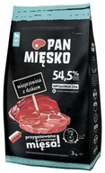 Pan mäso bravčové s diviakom 3kg dospelý XL