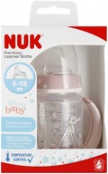 NUK Fľaša 150 ml 6m s rukoväťou First Choice Disney Bambi