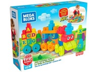 FISHER PRICE Mega Bloks blokuje hudobný vláčik ABC