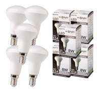 5X LED ŽIAROVKA R50 E14 8W NW ECOLIGHT