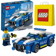 LEGO City 60312 LEGO CITY Policajné auto Súprava kociek Lego + taška LEGO