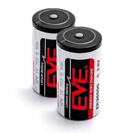 2x Batéria EVE ER26500 SL-2770 LS26500 3,6V C R14