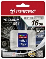 Pamäťová karta Transcend SDHC 16GB Class 10 UHS-I 300x