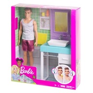 Bábika Barbie KEN DOMOV AKTIVITY FYK51/FYK53 28,5 cm KOLEKCIA POSTAVIEK