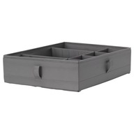 Organizačný box IKEA SKUBB s priehradkami SIVÁ