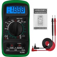 DIGITÁLNY MULTIMETER LCD MERAČ NAPÄTOVÉHO PRÚDU