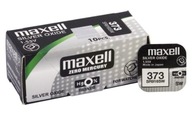 10x strieborná batéria MAXELL 373 / SR916SW