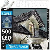 SOPLE 500 LED VONKAJŠIE LAMPY IP44 PEVNÉ + ZÁBLESKOVÁ ZÁCLONA HRUBA