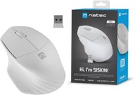 MYŠ NATEC SISKIN 2 WIRELESS BT+2.4GHZ Biela