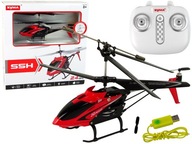 RC vrtuľník na diaľkové ovládanie RC PILOT 2.4G S5H SYMA RED