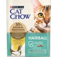 PURINA CAT CHOW Vlásenka s kuracím mäsom 1,5 kg