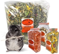 HERBAL PETS krmivo pre činčilu 800g + bylinky + mrkva