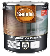 SADOLIN EXTREME - moridlo na lak, biela, 2,5l