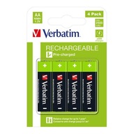 Batérie Verbatim AA HR6 1,2V 2500mAh blister 4 ks.