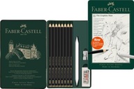 Matné ceruzky 8 ks + príslušenstvo Faber-Castell