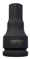 24 mm ampulový rázový nástavec s 3/4'' objímkou ​​Jonnesway