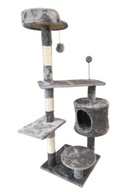 CAT SCRATCRATOR HOUSE LEST SIZAL POSTS TOYS 121 CM KD-148