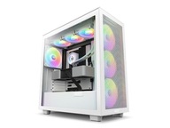 Počítačová skriňa NZXT H7 Flow RGB biela