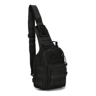 1 taška cez rameno 7L malý batoh čierny